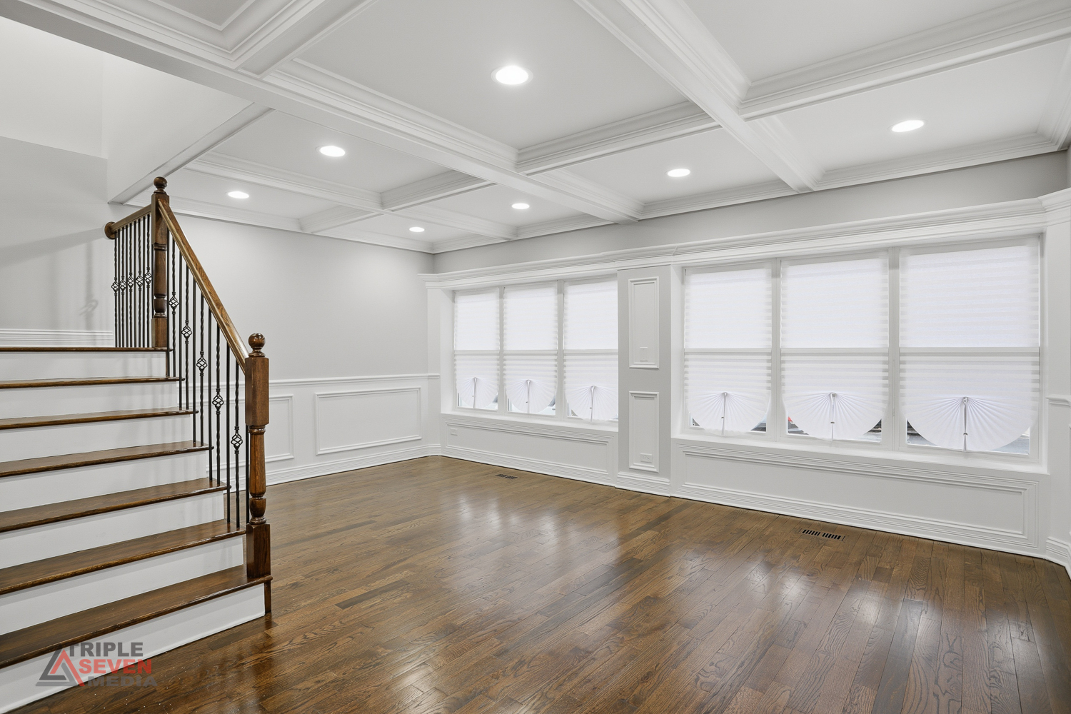3832 West 64th Place Chicago, IL 60629 - Photo 8 of 35 a view of an empty room with wooden floor and a window