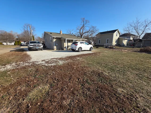 a car parked on the side of the road