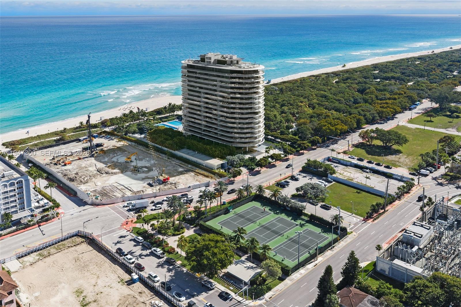 9280 Abbott Avenue Surfside, FL 33154 - Photo 34 of 40 Tennis courts