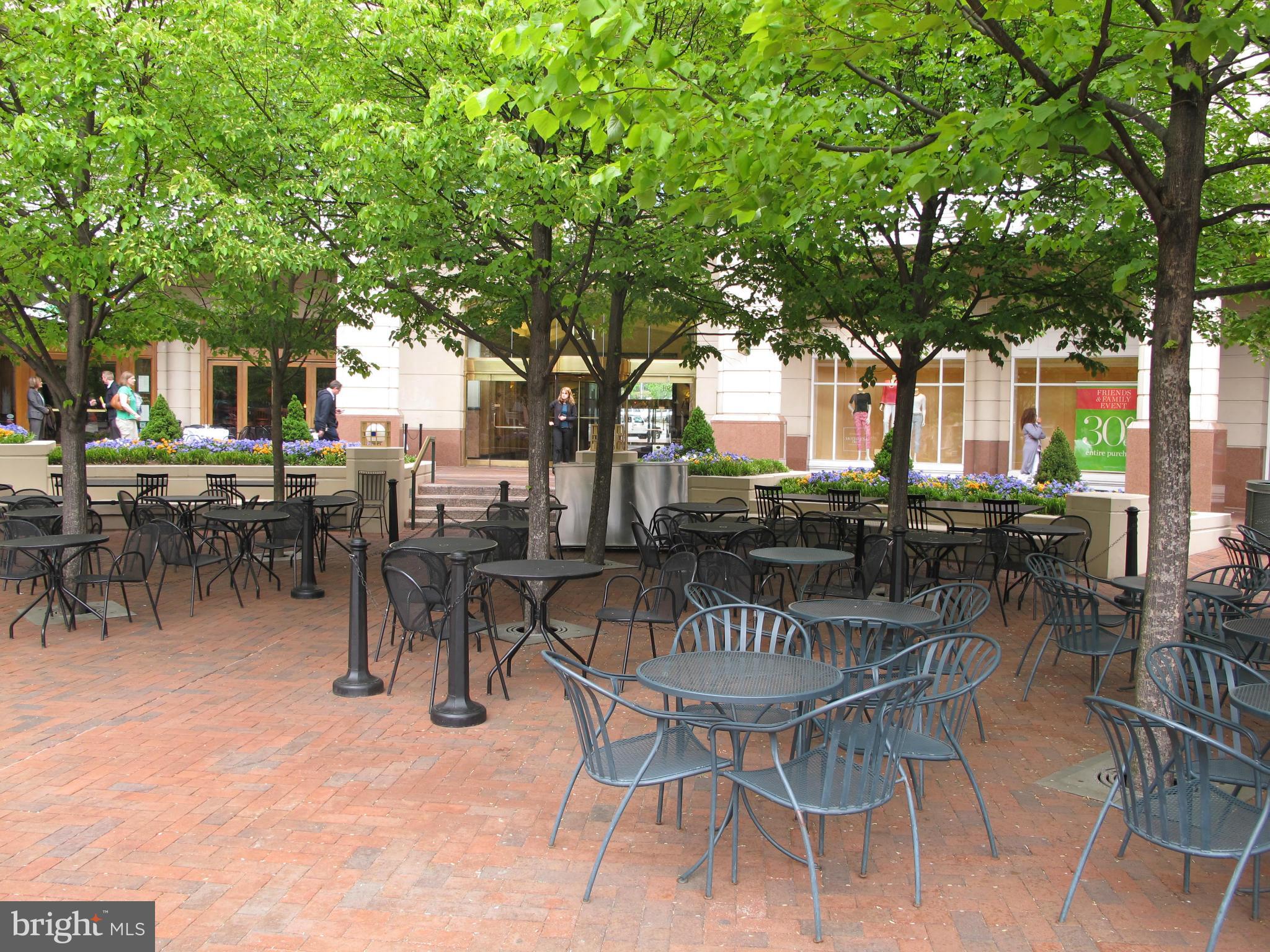 10714 Cross School Road Reston, VA 20191 - Photo 23 of 27 a view of a patio with chairs and tables
