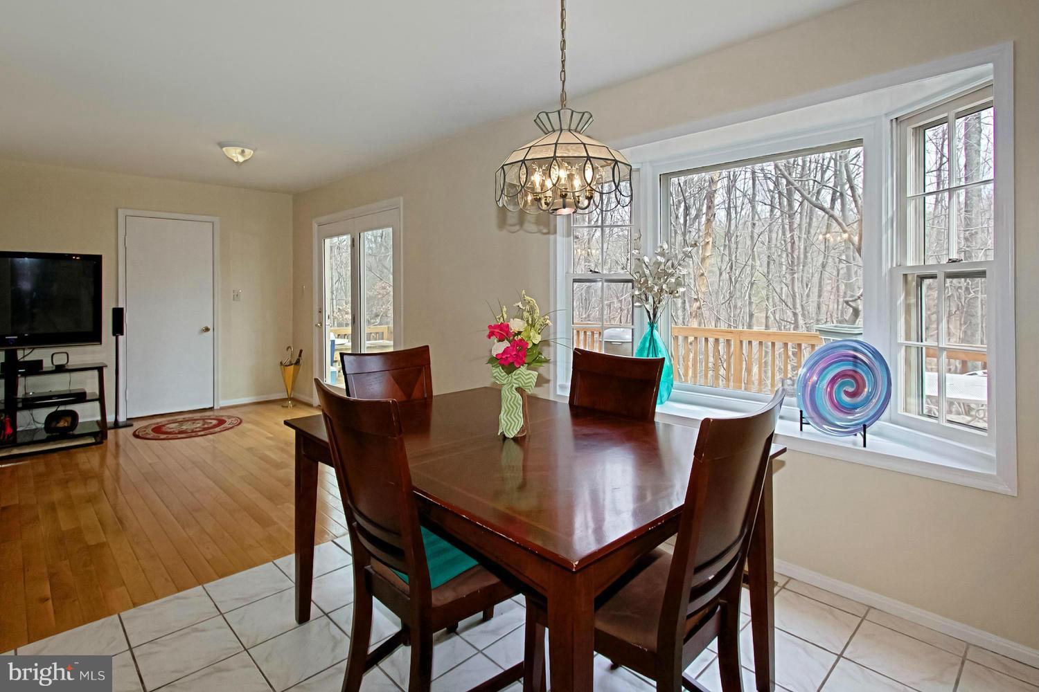 10714 Cross School Road Reston, VA 20191 - Photo 10 of 27 a view of a dining room with furniture window and wooden floor