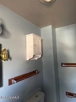 a bathroom with a sink and a toilet