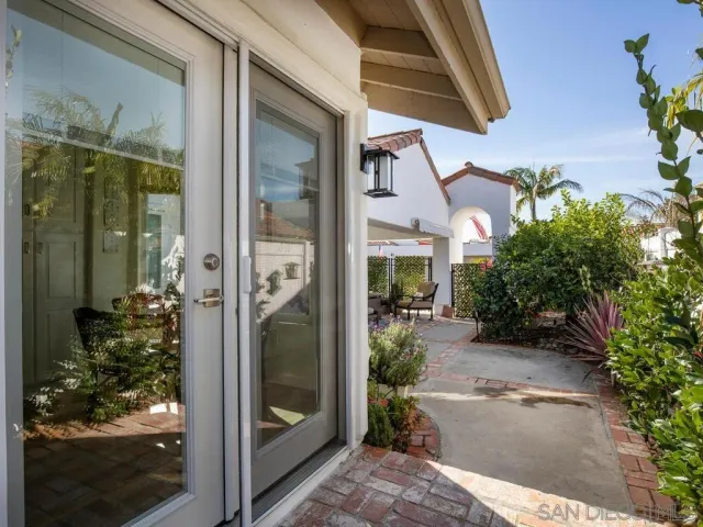 a view of a corridor