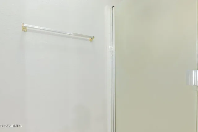 a close view of closet