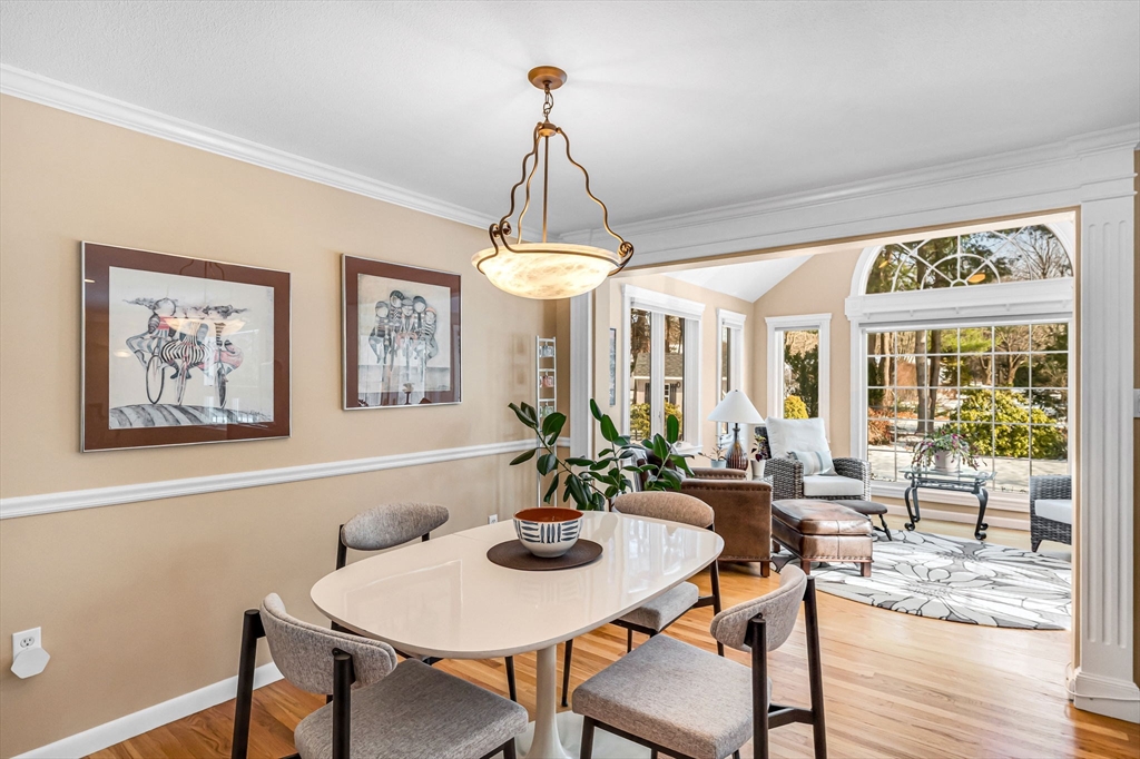 361 Frank Smith Road Longmeadow, MA 01106 - Photo 10 of 42 a view of a dining room with furniture window and wooden floor