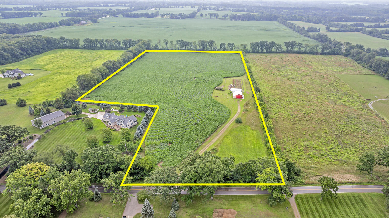 7437 Mathews Road Spring Arbor, MI 49283 - Photo 4 of 46 7437 Mathews Rd Spring Arbor MI (Aerial
