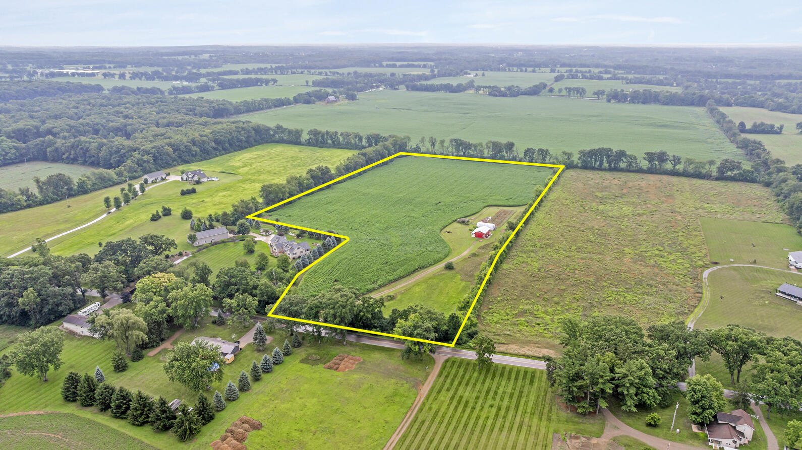 7437 Mathews Road Spring Arbor, MI 49283 - Photo 44 of 46 7437 Mathews Rd Spring Arbor MI (Aerial