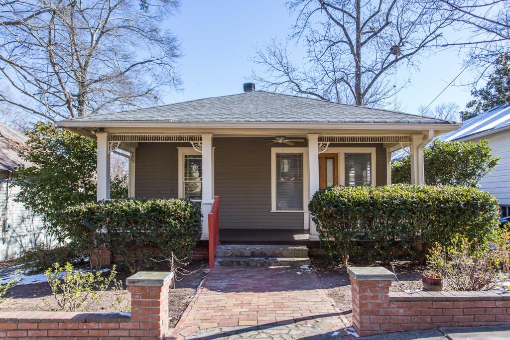 321 Drexel Avenue Decatur, GA 30030 - Photo 1 of 1 a front view of house with yard and green space