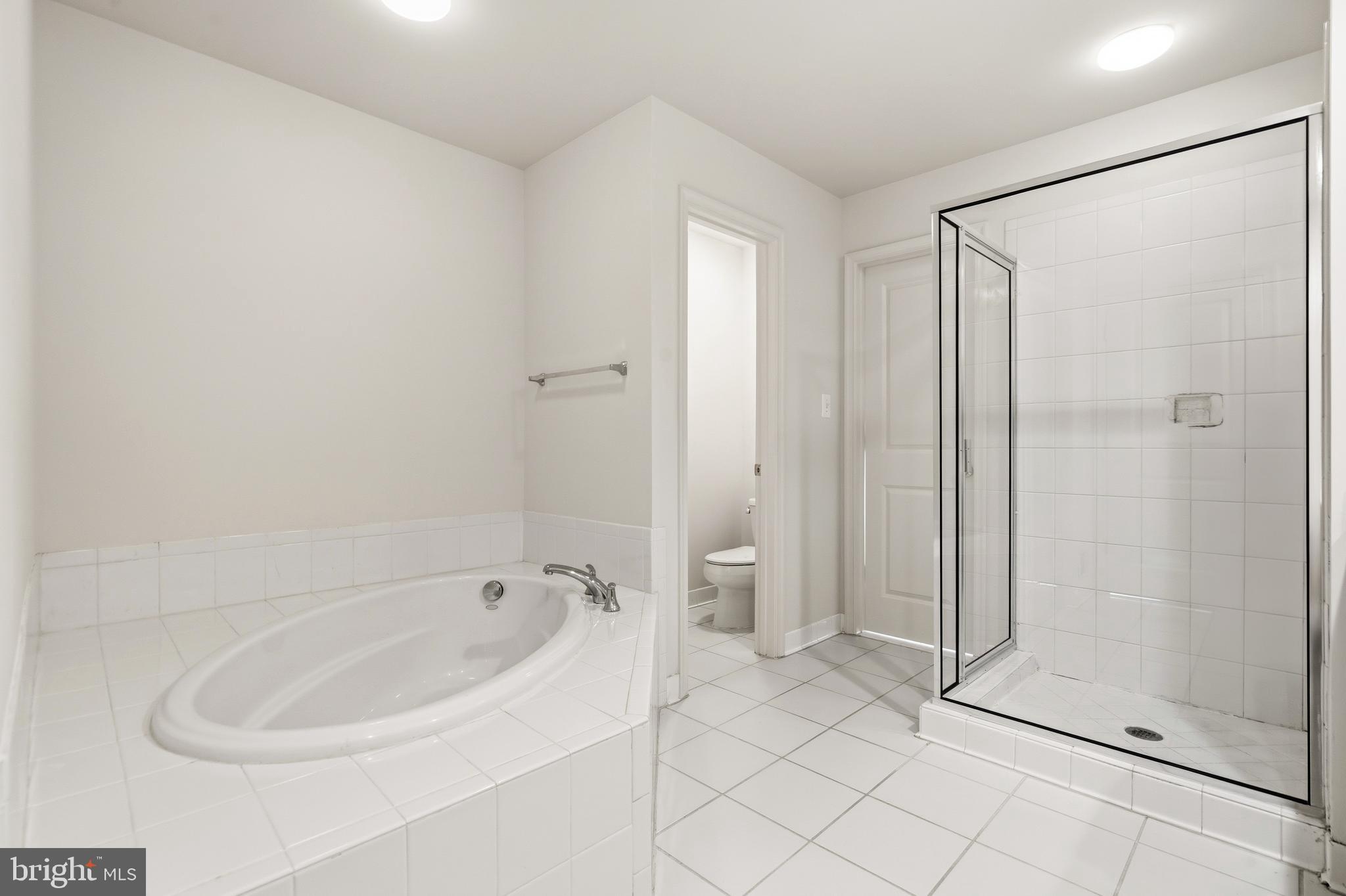 9227 Ribbon Falls Loop Bristow, VA 20136 - Photo 40 of 53 a bathroom with a bathtub and a shower