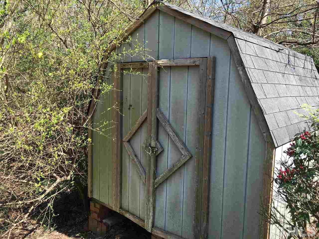 7 Sylvan Road Durham, NC 27701 - Photo 23 of 25 a view of outdoor space and deck