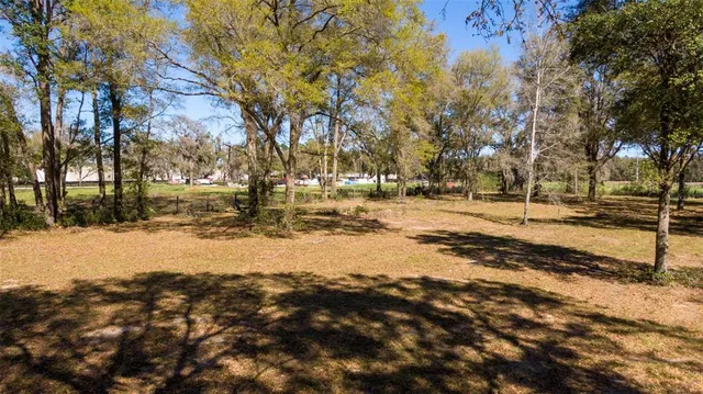 a view of outdoor space with playground and trees