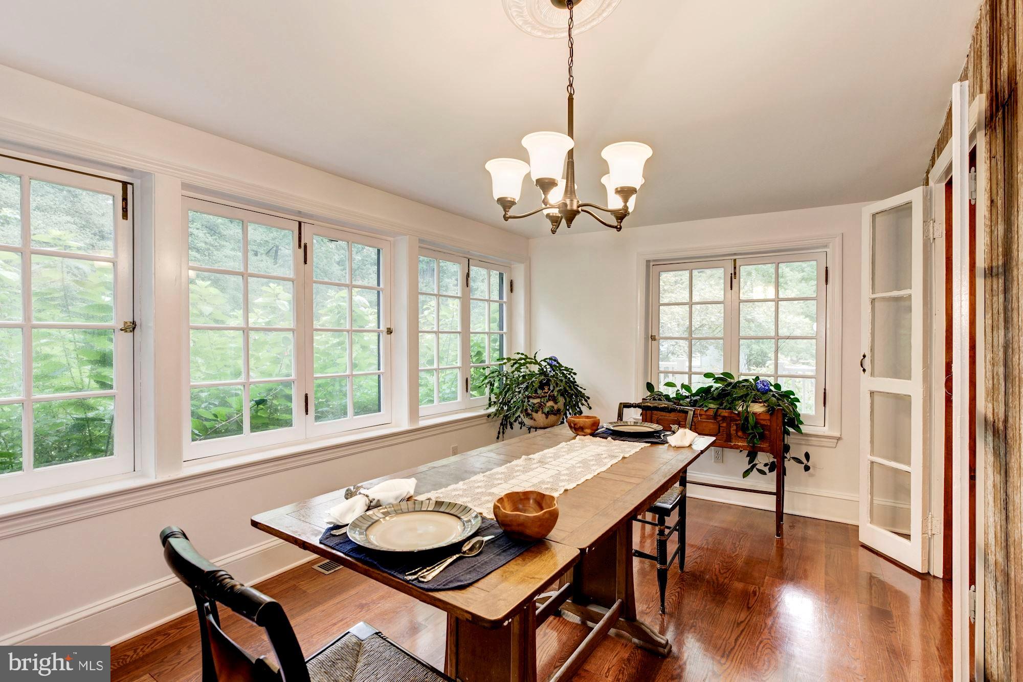 409 5th Avenue Washington Grove, MD 20880 - Photo 19 of 49 with windows looking out to the garden