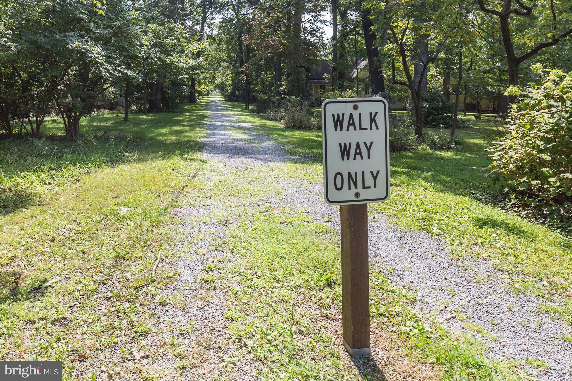 409 5th Avenue Washington Grove, MD 20880 - Photo 48 of 49 Gravel & grassy walkways in front of most houses