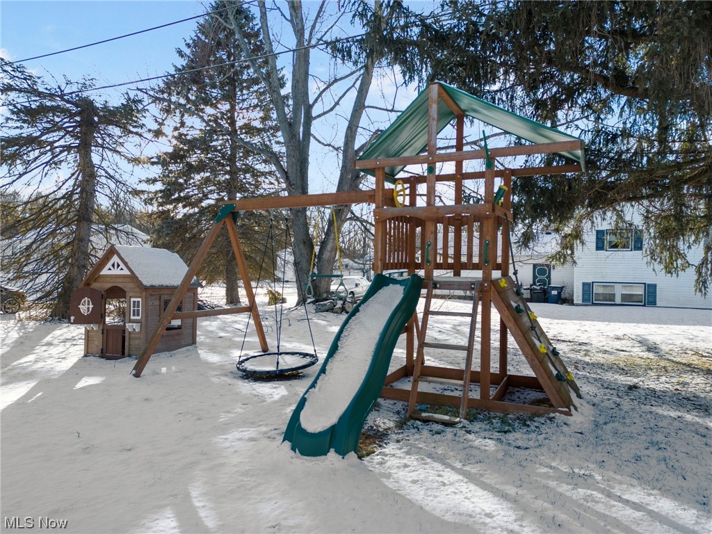 801 Netherwood Avenue Northwest Canton, OH 44708 - Photo 35 of 44 View of playground set, seller will leave