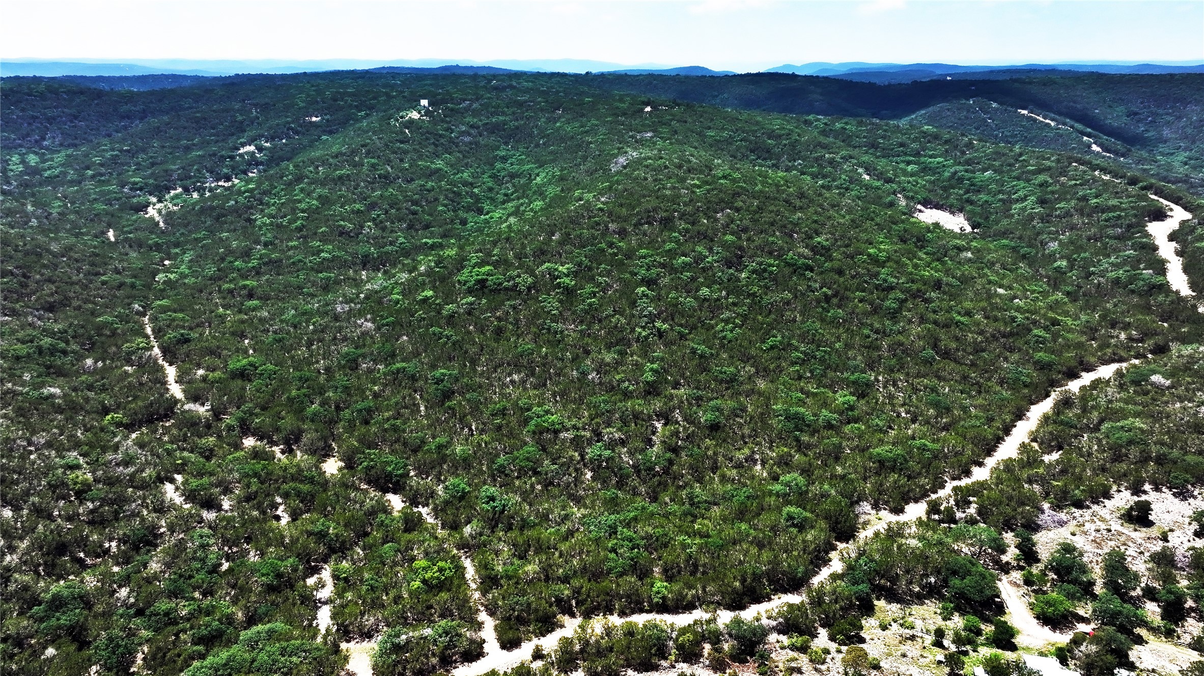 Lot 129 Spring Country Ranch Road Leakey, TX 78873 - Photo 13 of 19 a view of a lush green forest with a house in the background