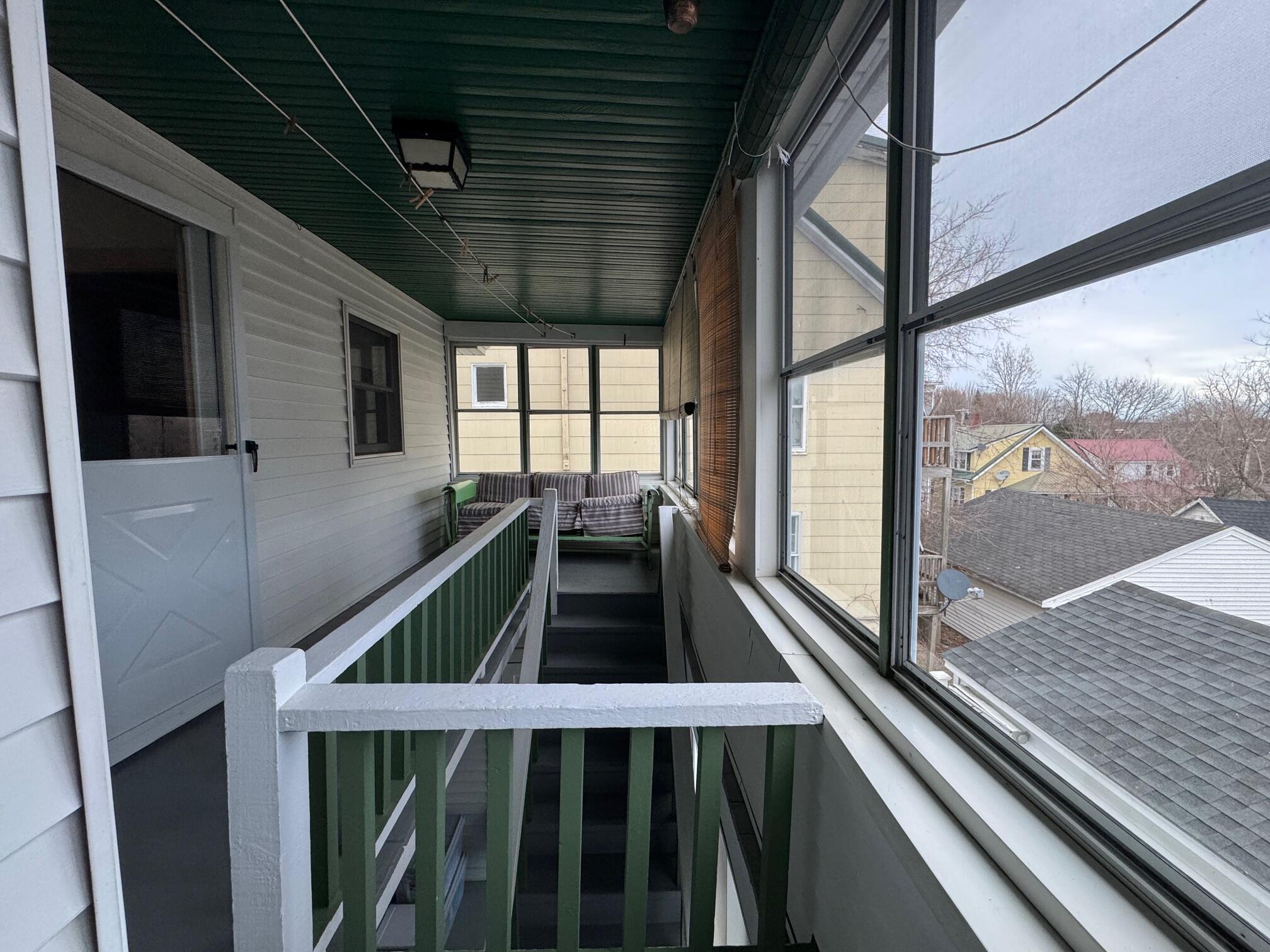 33 Franklin Street Augusta, ME 04330 - Photo 25 of 34 25) Apt 2 Enclosed Porch
