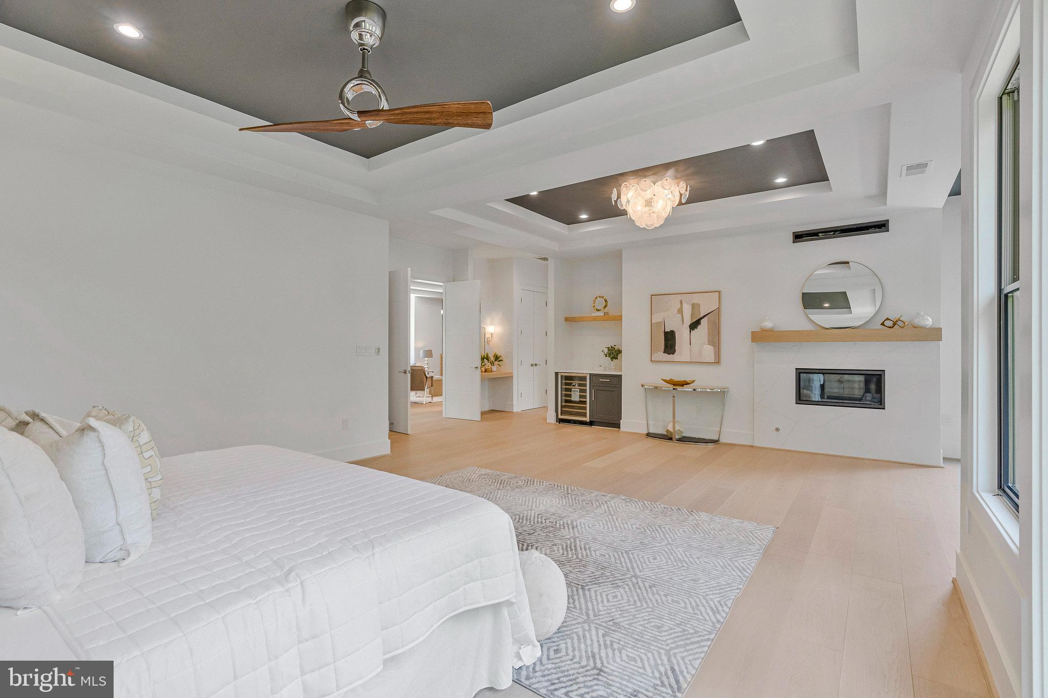 1434 Waggaman Circle McLean, VA 22101 - Photo 43 of 113 Spacious primary bedroom w/ coffee bar