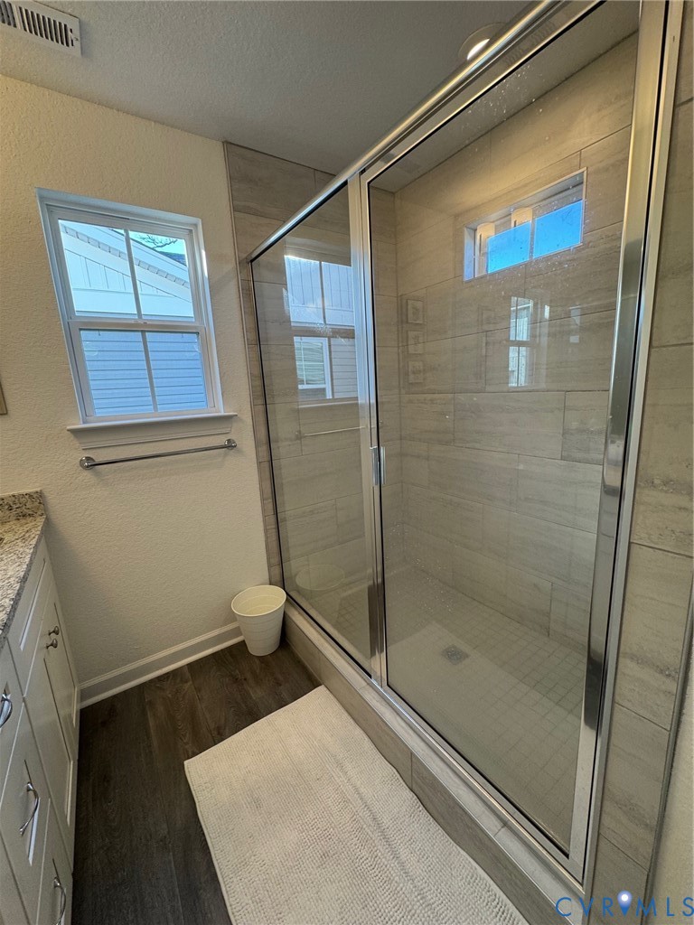 4321 Pinter Lane Norfolk, VA 23518 - Photo 16 of 19 a bathroom with a shower and a toilet