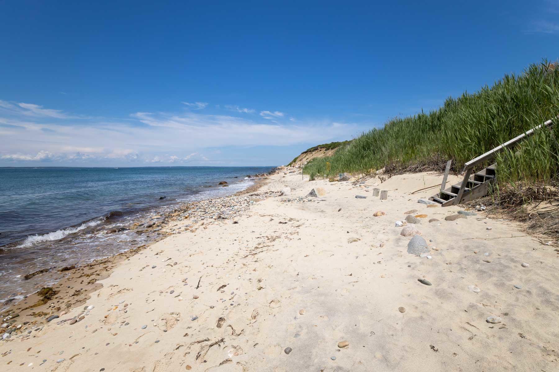 277 N Road Chilmark, MA 02535 - Photo 13 of 14 a view of ocean view with beach