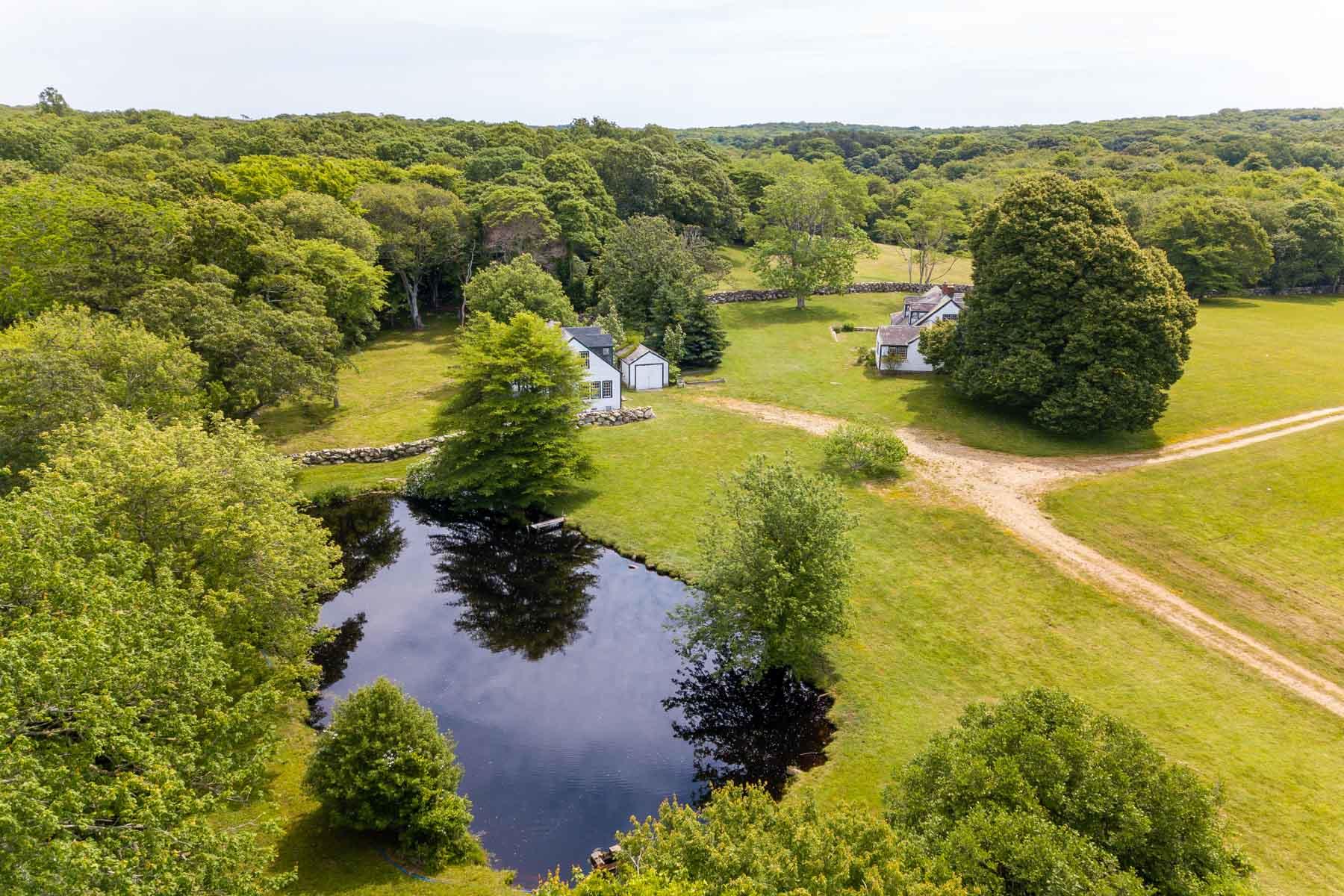 277 N Road Chilmark, MA 02535 - Photo 9 of 14 a view of a lake