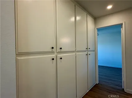 a view of closet area