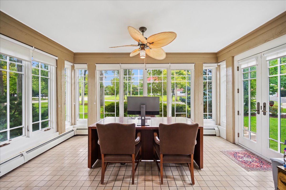 100 Old Green Bay Road Winnetka, IL 60093 - Photo 26 of 60 a view of a dining room with furniture window and outside view