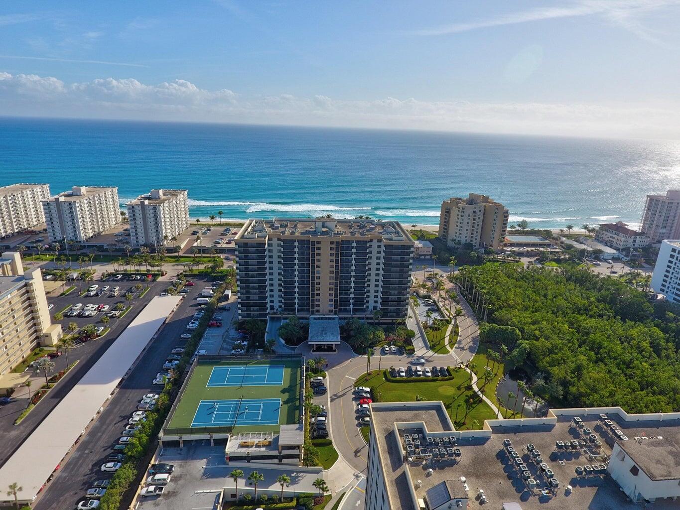 3400 South Ocean Boulevard, Unit 4I Highland Beach, FL 33487 - Photo 14 of 14 a view of a city with tall buildings