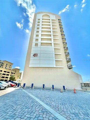 a view of a large building