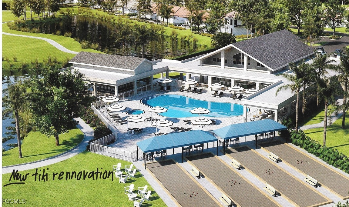 10371 McArthur Palms Lane, Unit 2823 Fort Myers, FL 33966 - Photo 48 of 48 a view of a house with a big yard plants and large trees