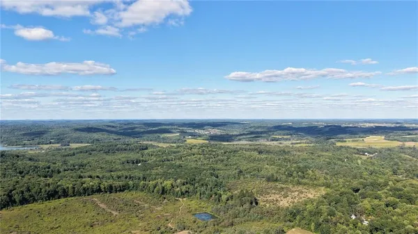 a view of an ocean and beach