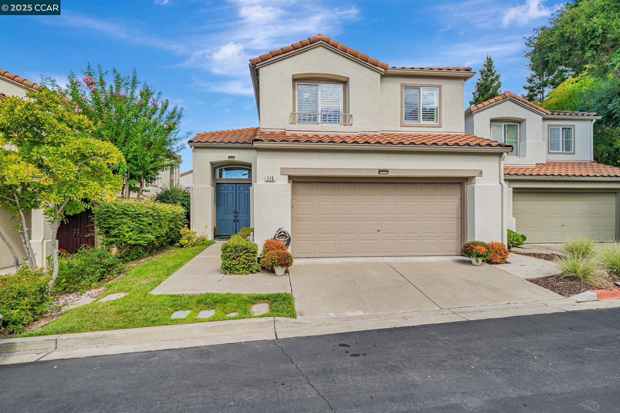 115 Sapphire Court San Ramon, CA 94582 - Photo 1 of 1 a view of a house with a yard and potted plants