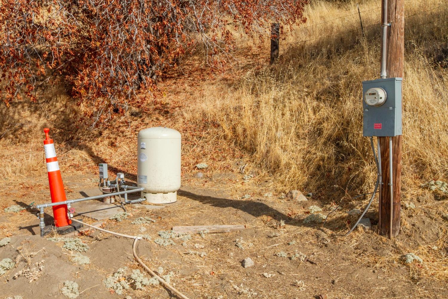 893 Winter Road Squaw Valley, CA 93675 - Photo 39 of 42 a backyard of a house with a yard and garage