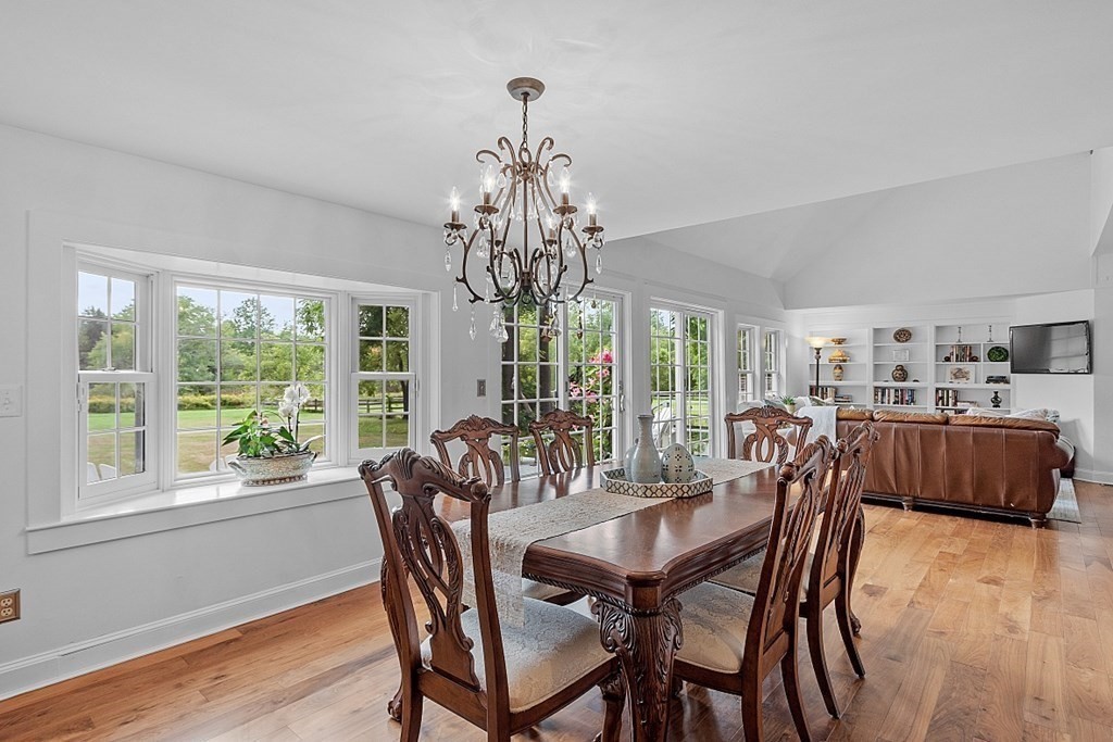 286 Lexington Road Concord, MA 01742 - Photo 13 of 41 a view of a dining room with furniture window and outside view