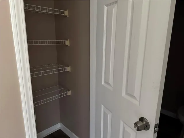 a view of walk in closet