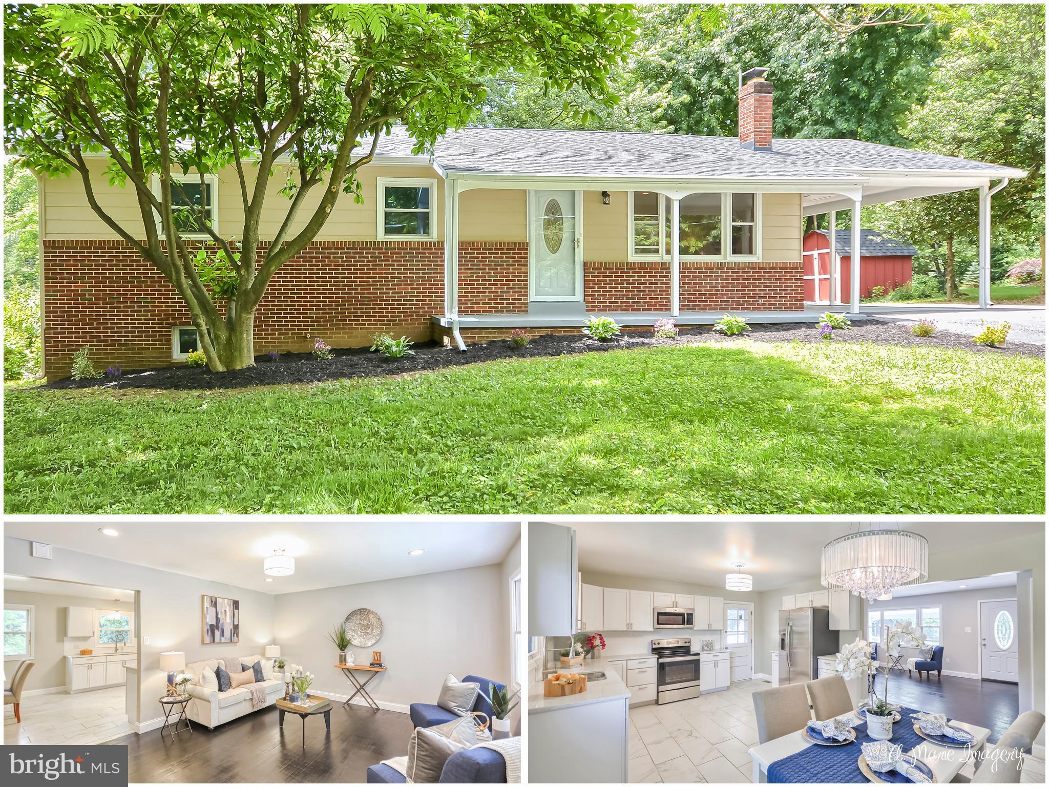 4833 Mt Zion Road Frederick, MD 21703 - Photo 1 of 30 4833 Mt Zion Rd - Total Renovation - $339,900