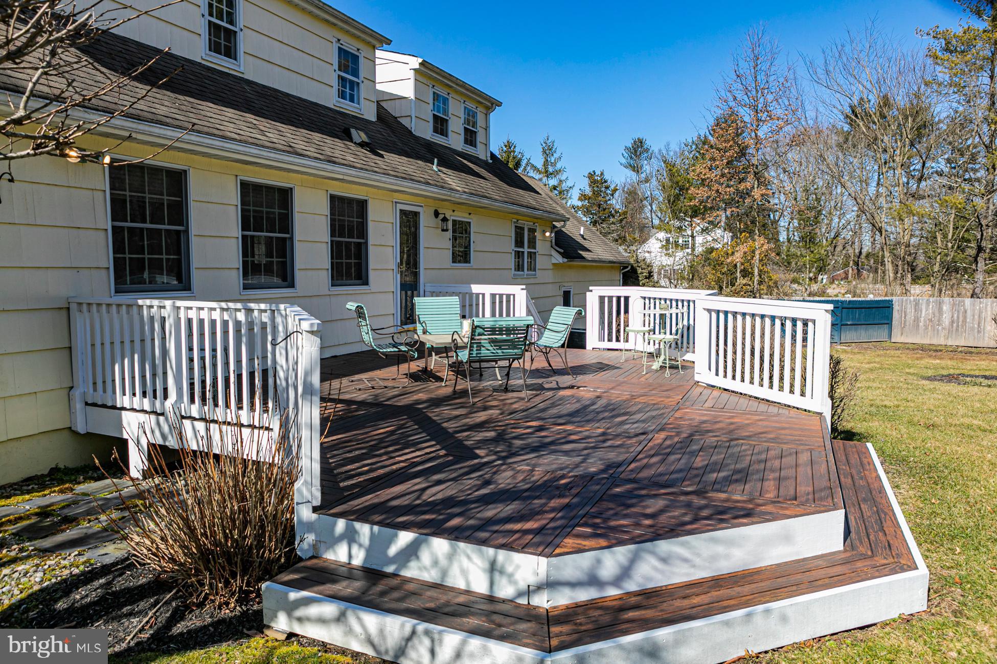 200 Carter Road Princeton, NJ 08540 - Photo 14 of 17 a view of a house with backyard and deck