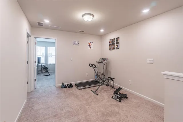 a view of a house with a outdoor space