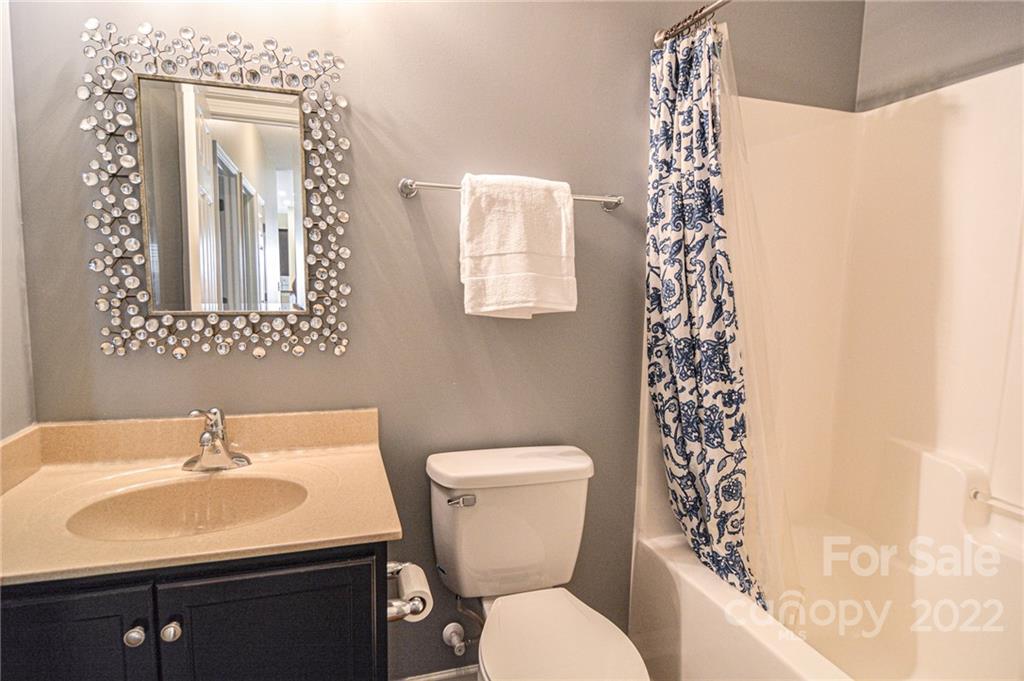 1617 Beleek Ridge Lane Clover, SC 29710 - Photo 16 of 22 a bathroom with a sink toilet and shower
