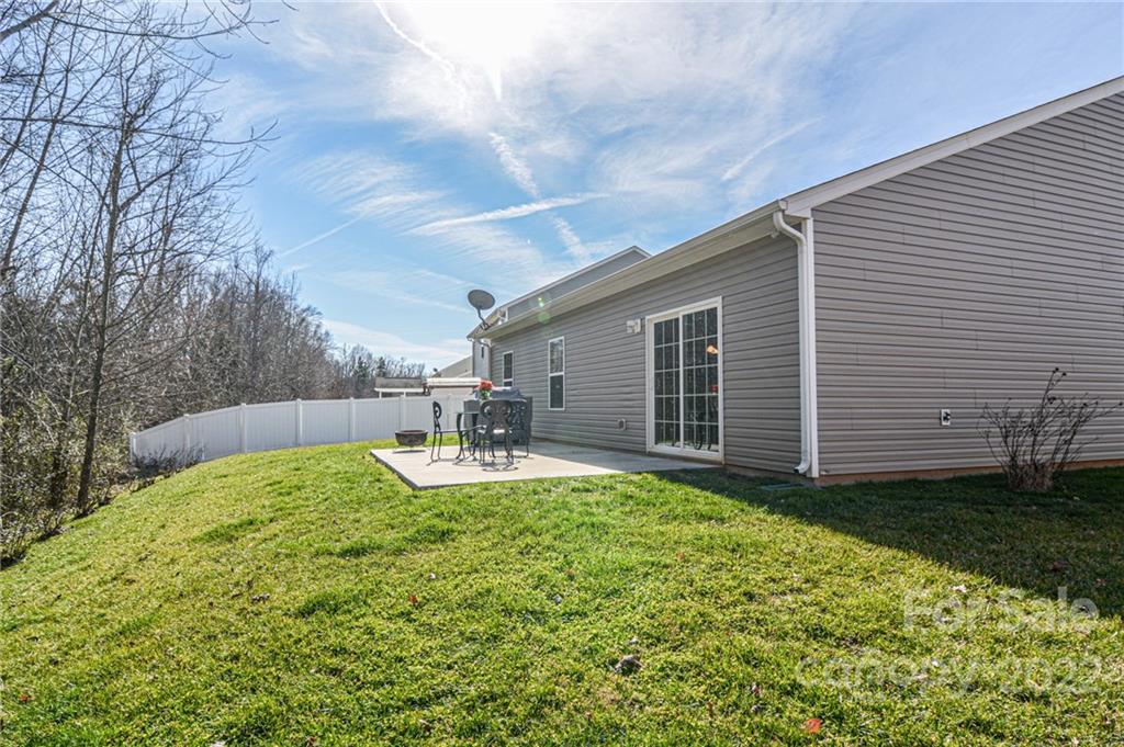 1617 Beleek Ridge Lane Clover, SC 29710 - Photo 20 of 22 a view of a house with backyard and porch
