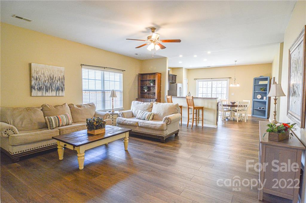 1617 Beleek Ridge Lane Clover, SC 29710 - Photo 3 of 22 a living room with furniture and a large window