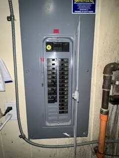 a backyard of a house with wooden fence