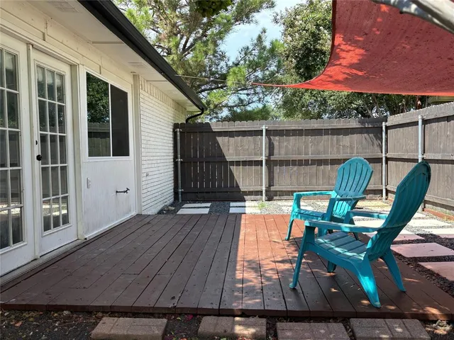 a view of deck with patio