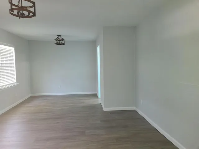 wooden floor in a empty room