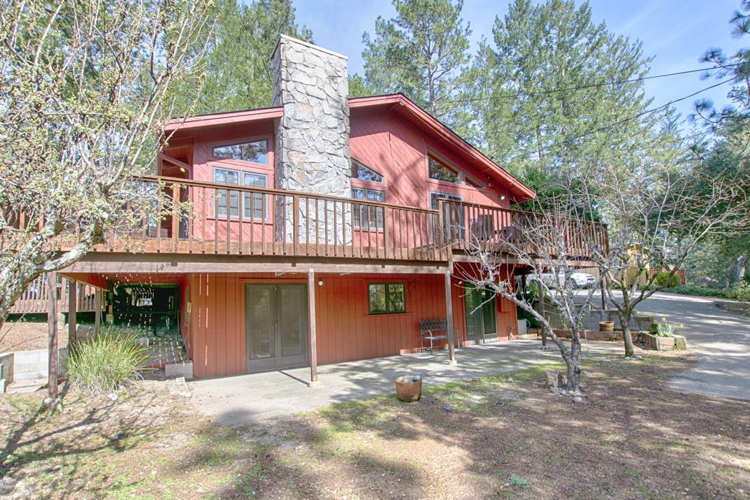 79 Pine Avenue Mount Hermon, CA 95041 - Photo 19 of 32 a view of a house with a yard