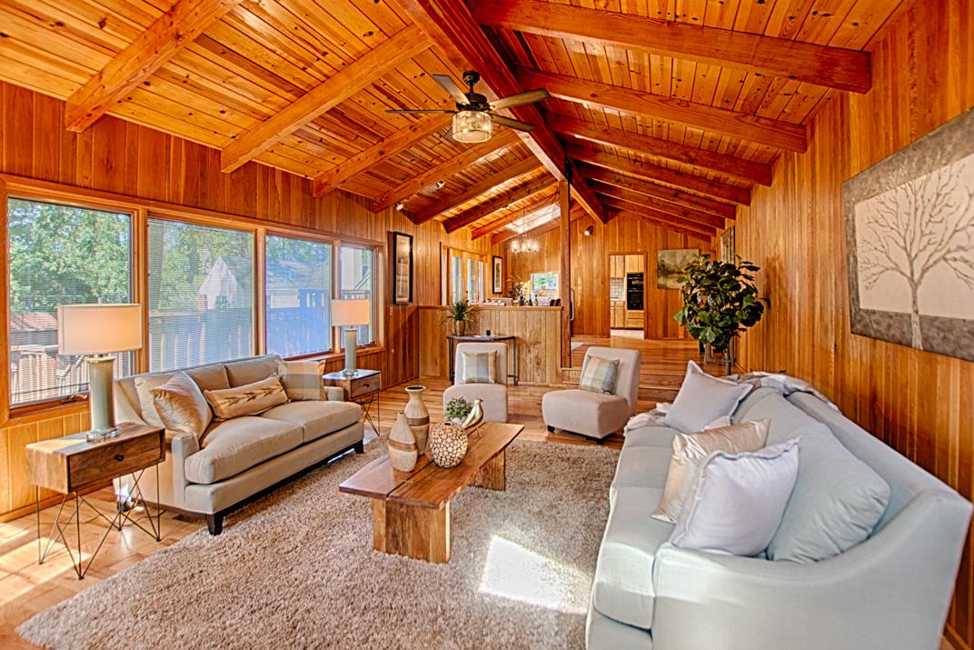 79 Pine Avenue Mount Hermon, CA 95041 - Photo 8 of 32 a living room with furniture and a large window