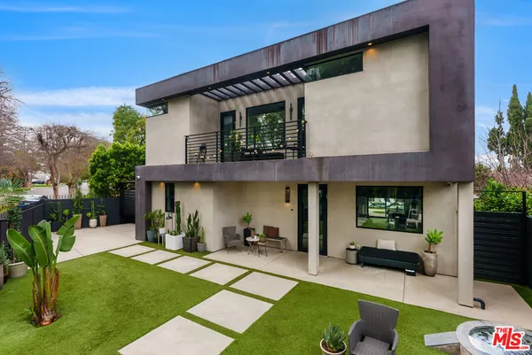 a view of a house with a patio