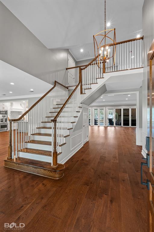 6012 East Ridge Drive Shreveport, LA 71106 - Photo 40 of 40 Entryway with Grand Staircase and Open Floorplan
