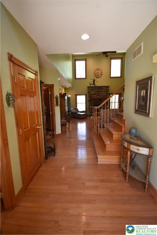 415 Colver Road Nazareth, PA 18064 - Photo 11 of 41 a living room with furniture and a wooden floor