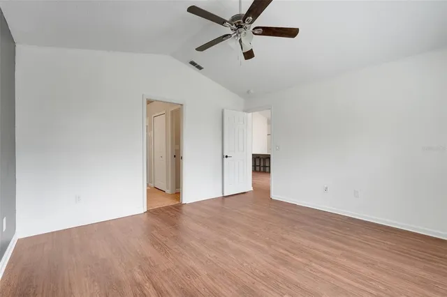 wooden floor in an empty room