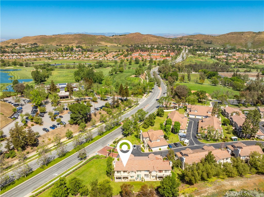 498 Shelburne Lane, Unit B Simi Valley, CA 93065 - Photo 36 of 47 an aerial view of residential houses with outdoor space